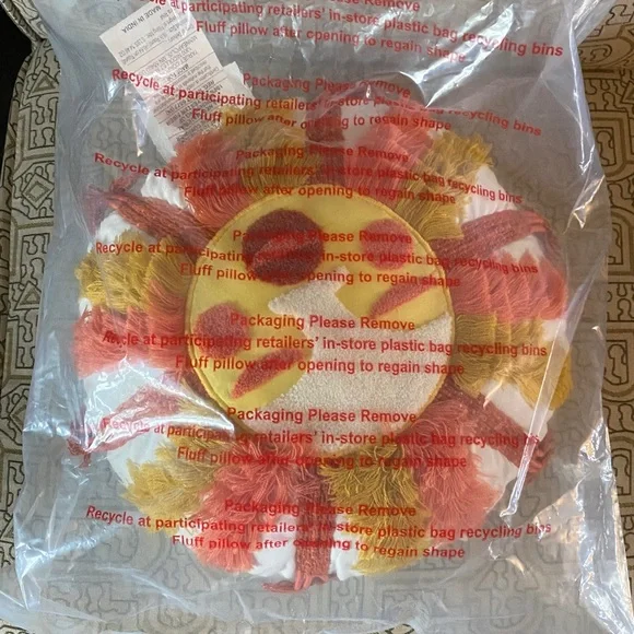 Round Throw Opalhouse Fringed and Embroidered 🆕 - Picture 6 of 6